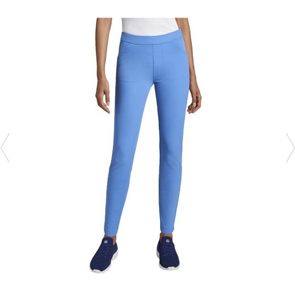 Peter Millar Dynamite Technical Performance Golf EB Pants Womens 8 Blue Stretch